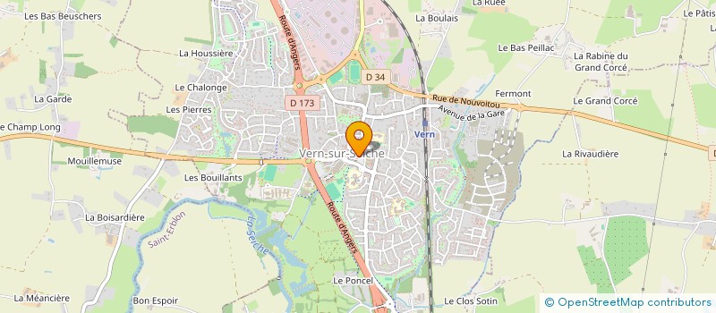 localisation de l'entreprise SETHALIS  VERN-SUR-SEICHE