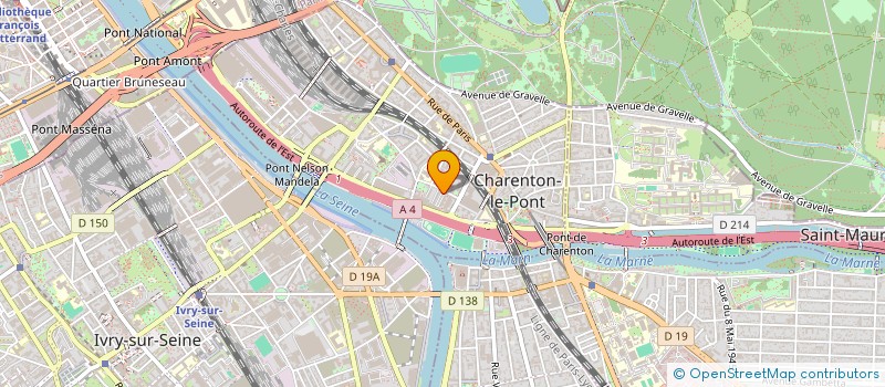 localisation de l'entreprise SETHAY  CHARENTON-LE-PONT