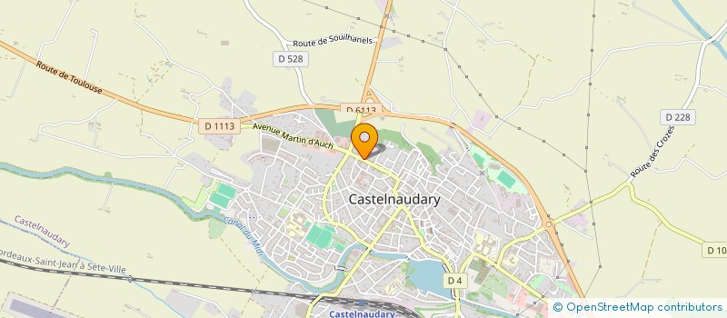 localisation de l'entreprise SETHETA  CASTELNAUDARY