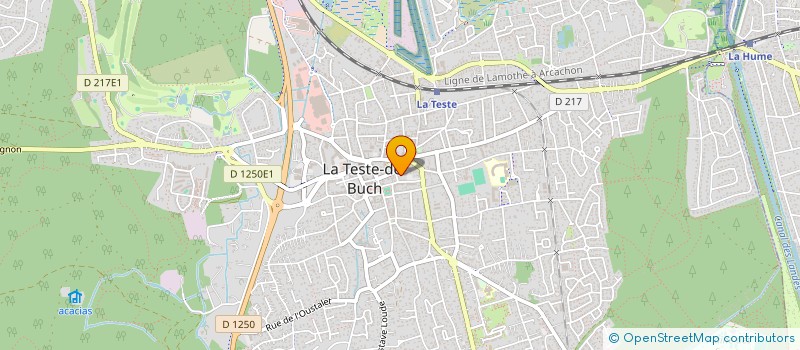localisation de l'entreprise SETHI  LA TESTE-DE-BUCH