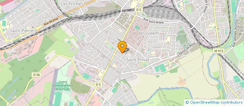 localisation de l'entreprise SETI à MONTIGNY-LES-METZ