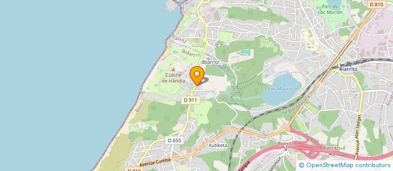 localisation de l'entreprise SETI RENO à BIDART