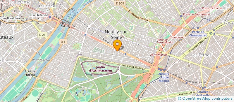 localisation de l'entreprise SETI SOC EGYPTIENNE TOURISME INT à NEUILLY-SUR-SEINE