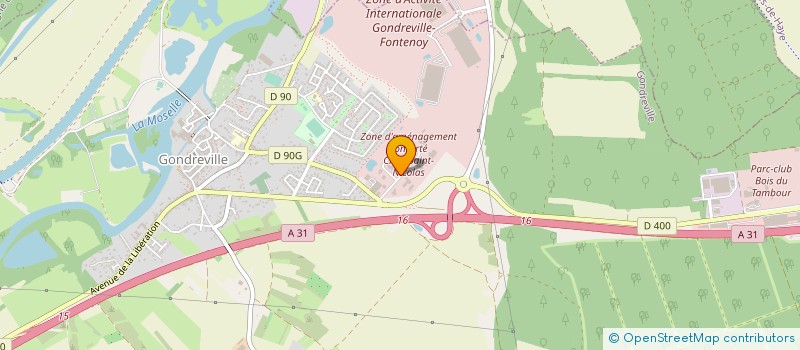 localisation de l'entreprise SETIA CONTROLES  GONDREVILLE