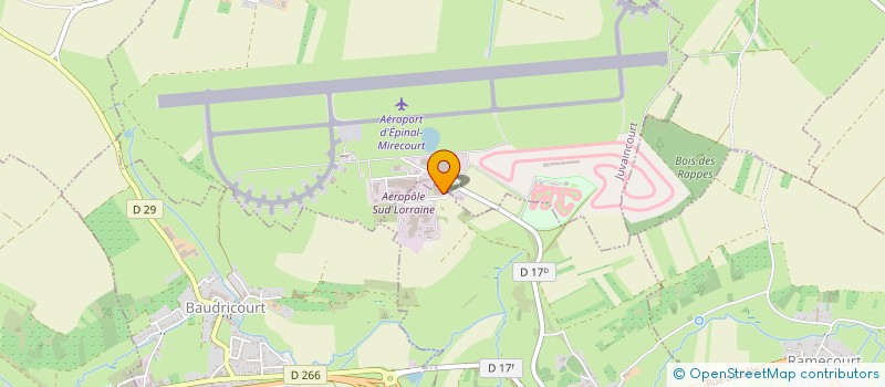 localisation de l'entreprise SETIA EUROTOP  JUVAINCOURT