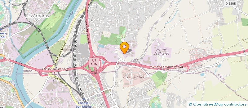 localisation de l'entreprise SETIEC à TERNAY