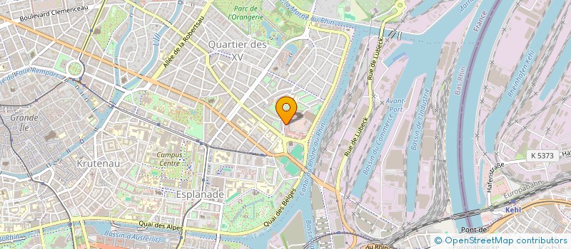 localisation de l'entreprise SETIF  STRASBOURG