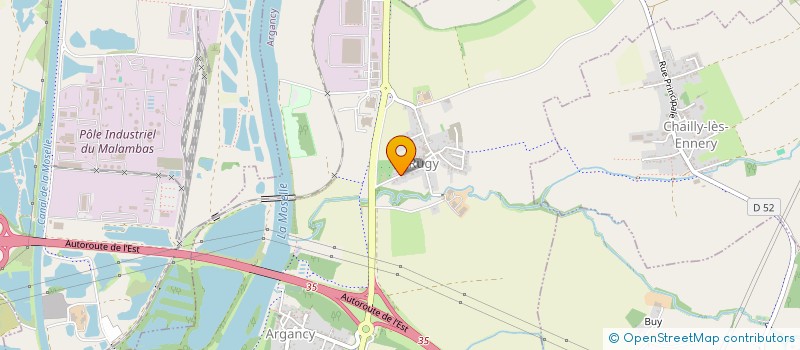 localisation de l'entreprise SETII FINANCES  ANTILLY