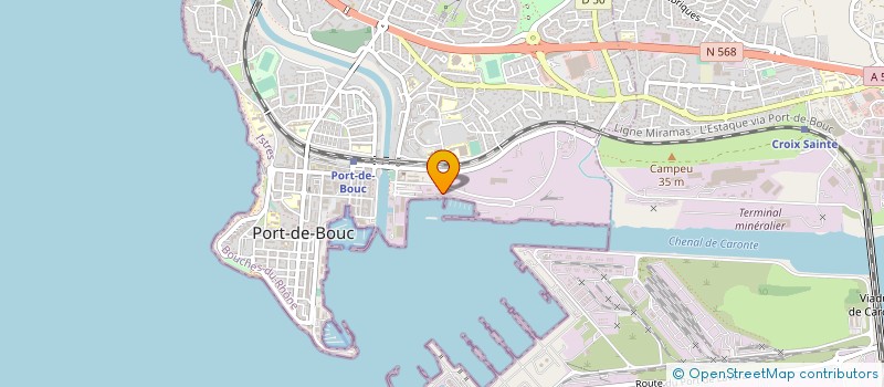 localisation de l'entreprise SETIMECS à PORT DE BOUC