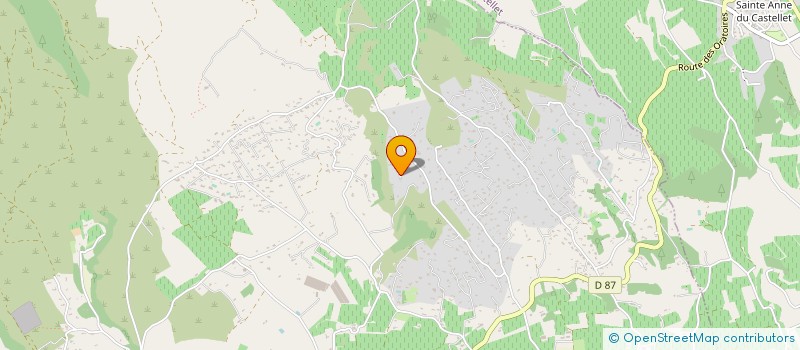 localisation de l'entreprise SETIMEP  LA CADIERE-D'AZUR