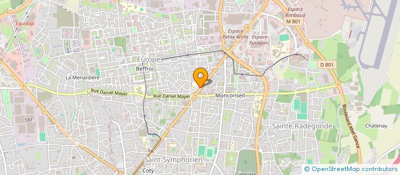 localisation de l'entreprise SETIPP à TOURS