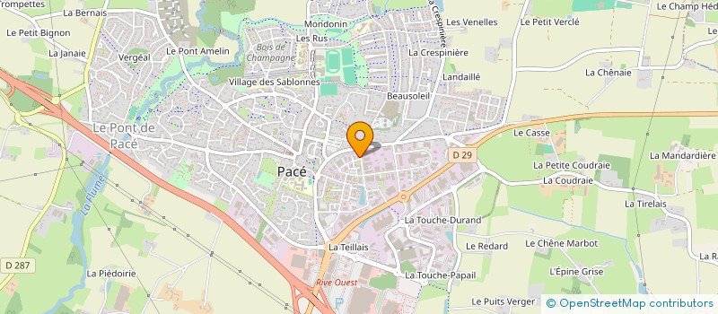 localisation de l'entreprise SETIS INFORMATIQUE  PACE