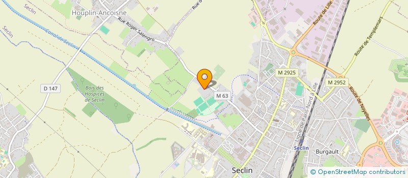 localisation de l'entreprise SETOP  SECLIN