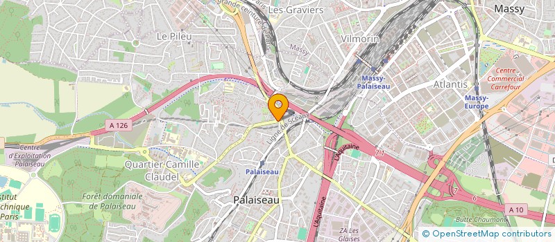 localisation de l'entreprise SETOXIK à PALAISEAU