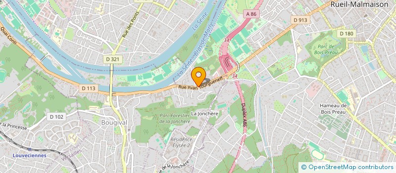 localisation de l'entreprise SETRAD SOCIETE D'ETUDES ET TRADING à RUEIL-MALMAISON