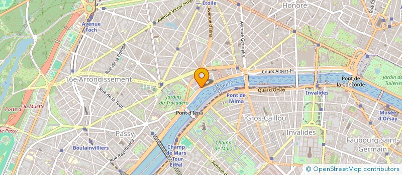 localisation de l'entreprise SETROUK PROD  PARIS