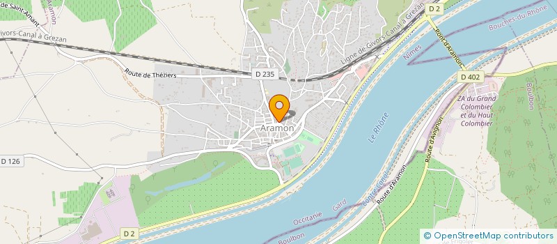 localisation de l'entreprise SETS SOLUTION  ARAMON