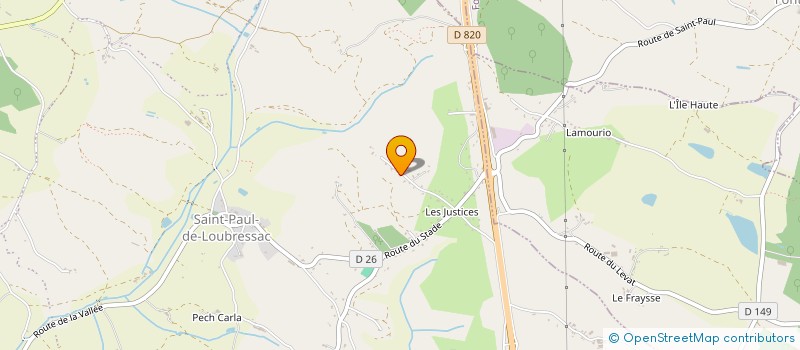 localisation de l'entreprise SETSO  SAINT-PAUL-FLAUGNAC