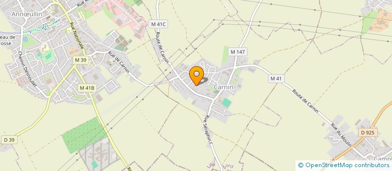 localisation de l'entreprise SETSOP 26  CARNIN