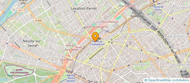 localisation de l'entreprise SETT SOCIETE D'EXPLOITATION DES TISSUS TOGOLAIS  PARIS