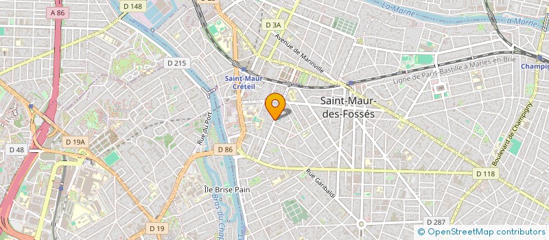 localisation de l'entreprise SETTEBELLO à SAINT-MAUR-DES-FOSSES