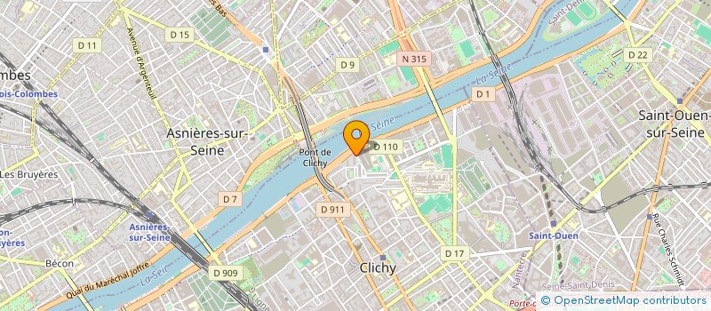 localisation de l'entreprise SETTI BAHI TAXI à CLICHY