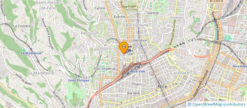 localisation de l'entreprise SETTIMO à NICE