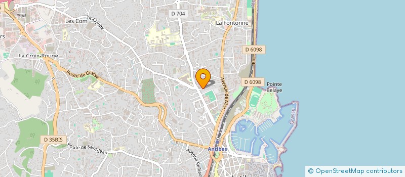 localisation de l'entreprise SETTING YACHTING SERVICES ANTIBES à ANTIBES