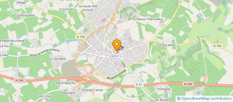 localisation de l'entreprise SETTLERS' LEGACY  VALLET