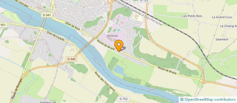localisation de l'entreprise SETTONS TRAINS à GIEN
