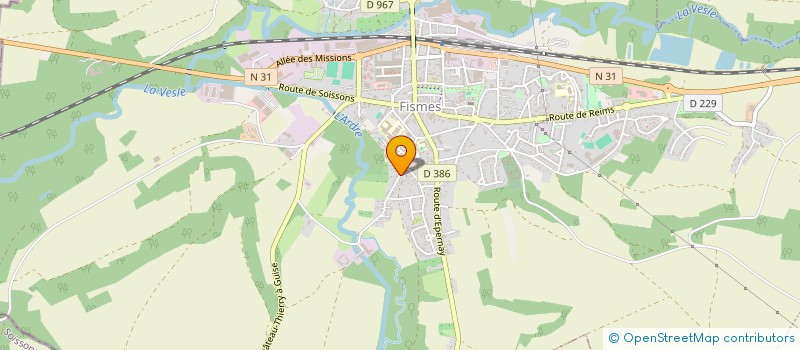 localisation de l'entreprise SETUP CONSEIL  REIMS