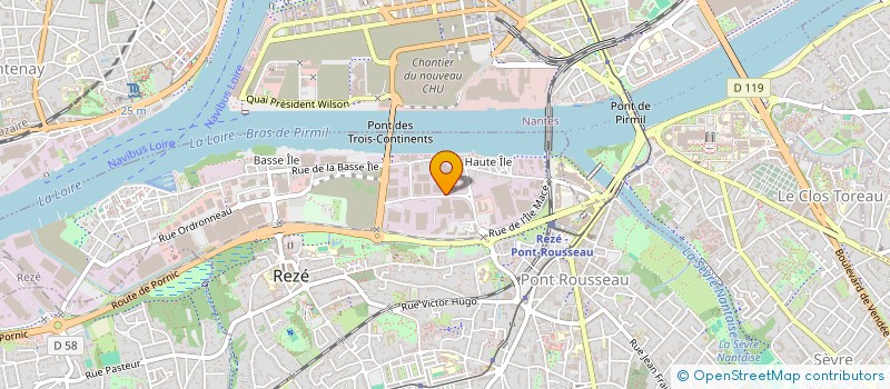 localisation de l'entreprise SEUA KHAO NANTES  REZE