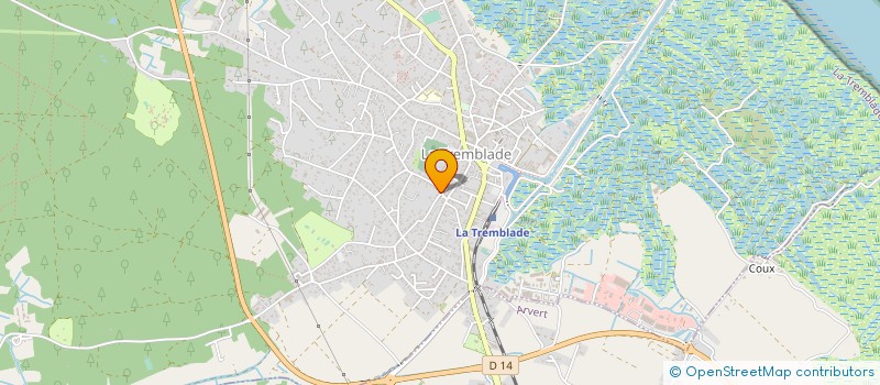 localisation de l'entreprise SEUDRE NETTOYAGE  LA TREMBLADE