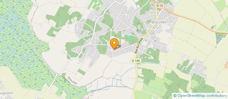 localisation de l'entreprise SEUDRE SERVICE à BREUILLET