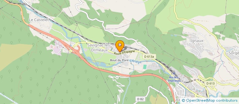 localisation de l'entreprise SEUGILOC à PRADES