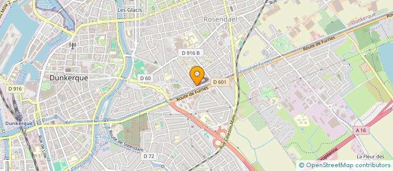 localisation de l'entreprise SEUL&FIER à DUNKERQUE