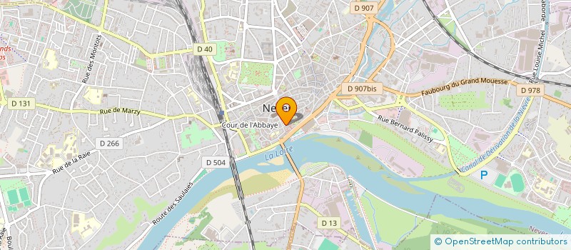 localisation de l'entreprise SEULEMENT ENSEMBLE à NEVERS