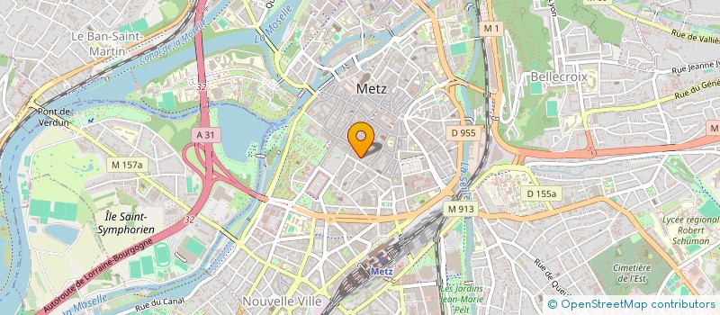 localisation de l'entreprise SEULHOTTE ACCUEIL à METZ