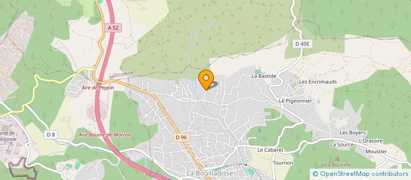 localisation de l'entreprise SEULT  LA BOUILLADISSE