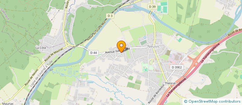 localisation de l'entreprise SEUM-FRANCESOCIABILISATION, ENTRAIDE, UNIQUEMENT, MONOPARENTALES  NEUVIC