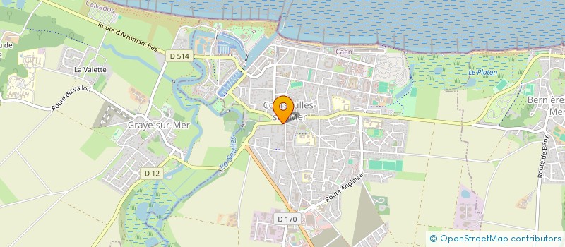 localisation de l'entreprise SEUMOIS AUTO ECOLE à COURSEULLES-SUR-MER