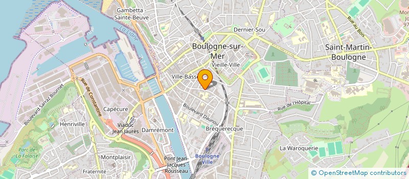 localisation de l'entreprise SEV.CODE à BOULOGNE-SUR-MER
