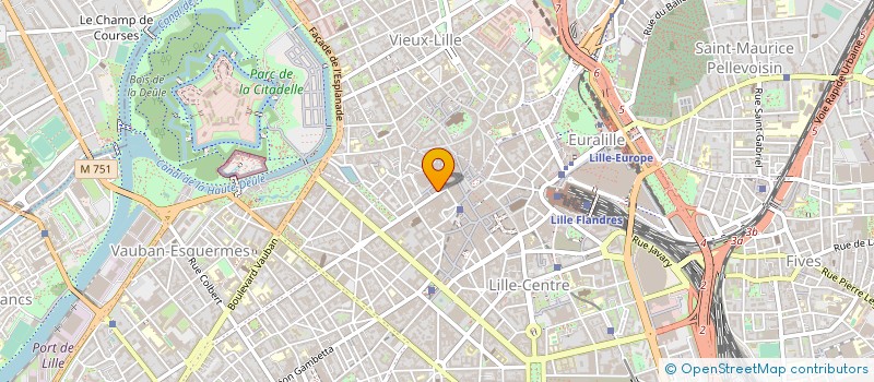 localisation de l'entreprise SEV ET SEB à LILLE