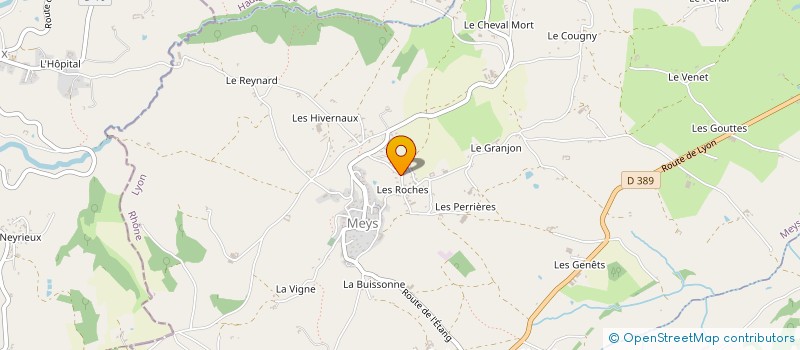 localisation de l'entreprise SEV INVEST  MEYS