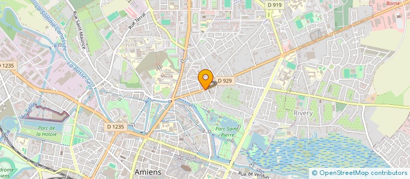 localisation de l'entreprise SEV LOCATIONS à AMIENS
