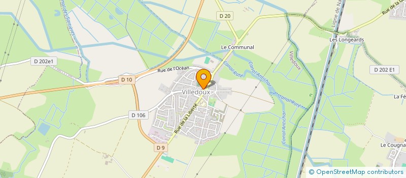 localisation de l'entreprise SEV'N'TINE  VILLEDOUX