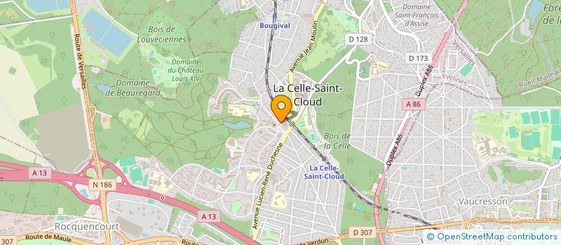 localisation de l'entreprise SEV SERVICES  LA CELLE-SAINT-CLOUD