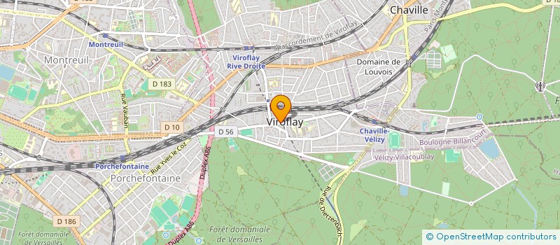 localisation de l'entreprise SEVA CONSEIL  VIROFLAY