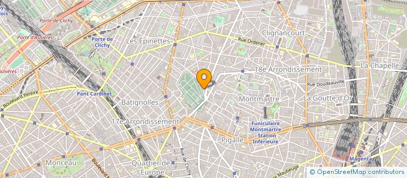localisation de l'entreprise SEVAC à PARIS