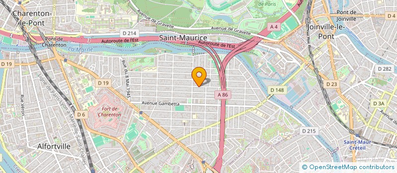 localisation de l'entreprise SEVAL PARTICIPATIONS  MAISONS-ALFORT